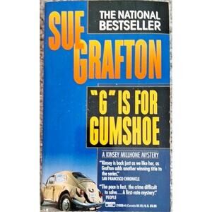 G Is for Gumshoe Sue Grafton Paperback GUC Vintage Mystery ISBN 0449219364